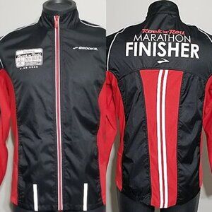Brooks Running Jacket New Orleans Rock N Roll Marathon Finisher 2016 Unisex Sz S